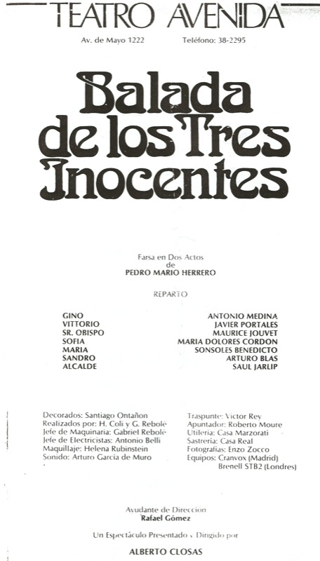 antonio medina balada de los 3 inocentes1